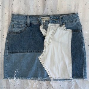 PACSUN Jean Skirt